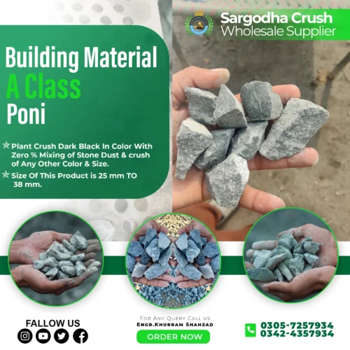 Plant Crush | Poni | A Class | 25mm to 38mm