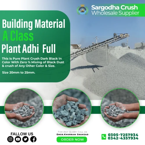 Plant Crush | Adhi Full | A Class | 20mm To 25mm