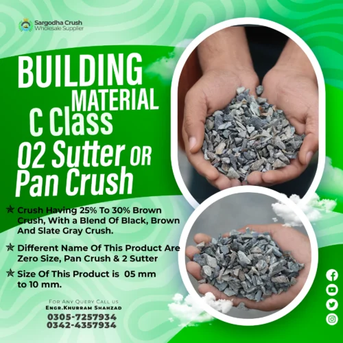 Regular Crush | Pan Crush | C Class | 5 mm TO 10 mm