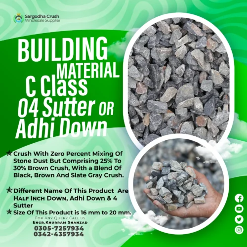 Regular Crush | Adhi Down | C Class | 16 mm To 20 mm